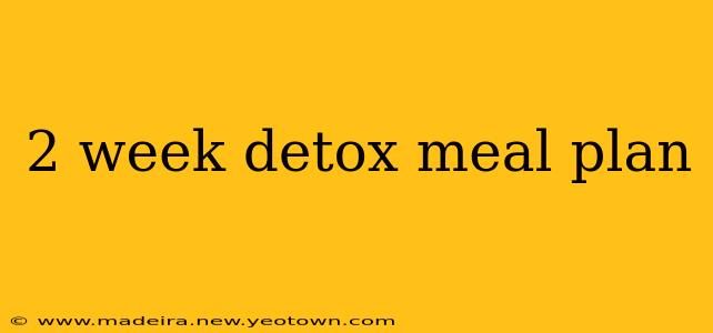 2 week detox meal plan