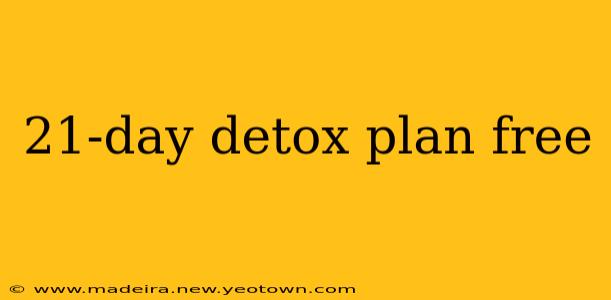 21-day detox plan free