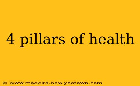 4 pillars of health