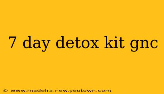 7 day detox kit gnc
