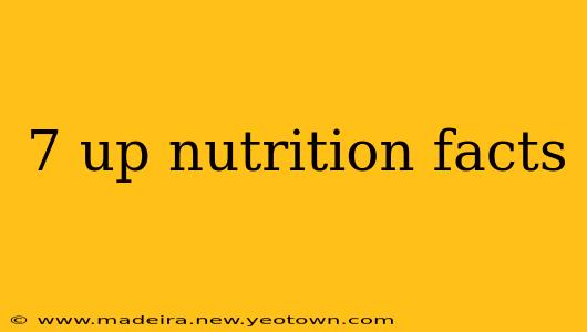 7 up nutrition facts