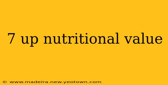 7 up nutritional value