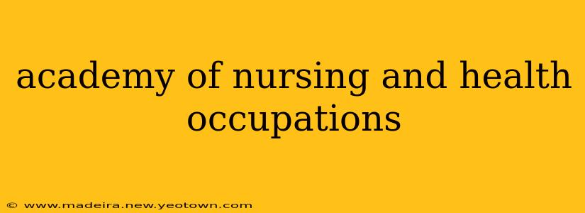 academy of nursing and health occupations