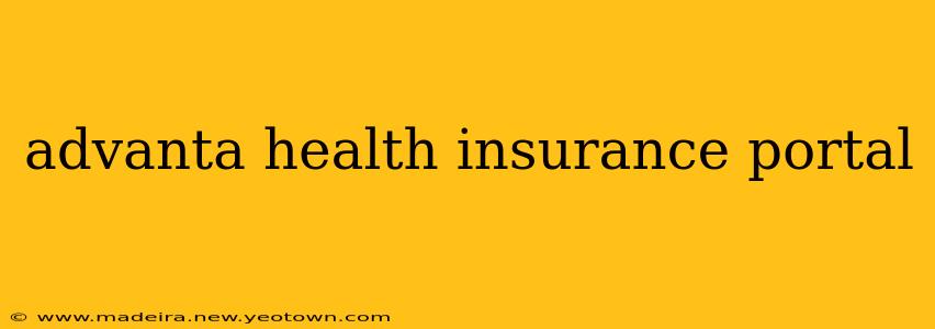 advanta health insurance portal