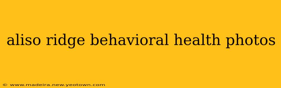 aliso ridge behavioral health photos