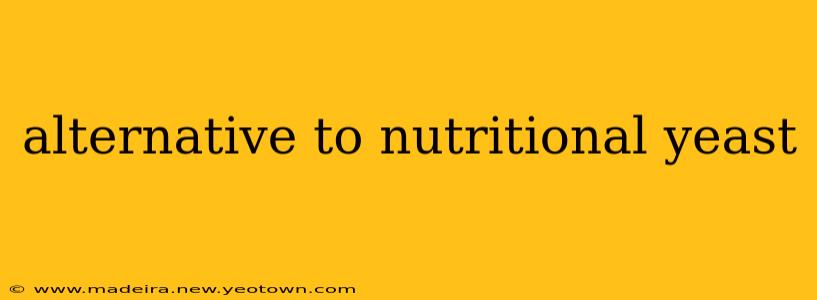 alternative to nutritional yeast
