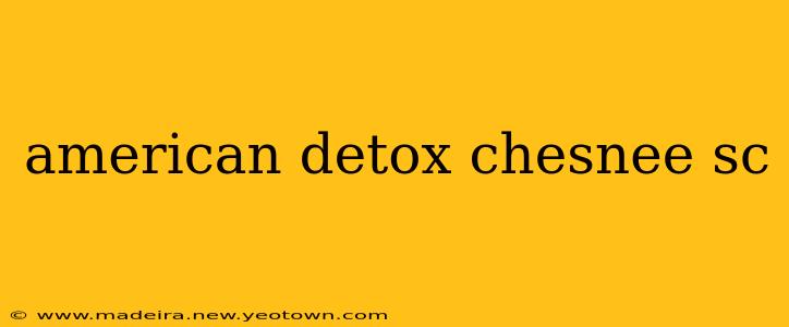 american detox chesnee sc