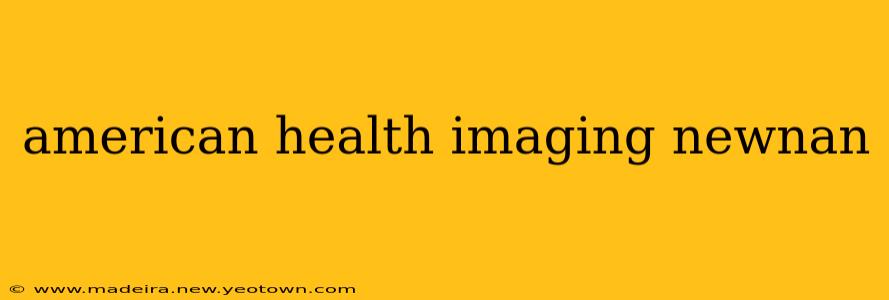 american health imaging newnan