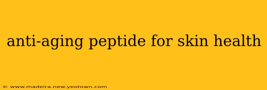 anti-aging peptide for skin health