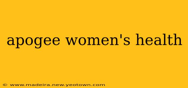 apogee women's health