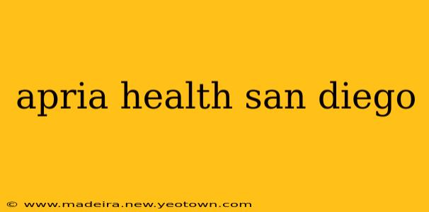 apria health san diego