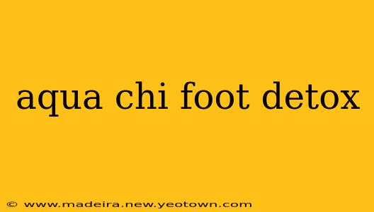 aqua chi foot detox