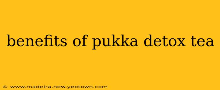 benefits of pukka detox tea