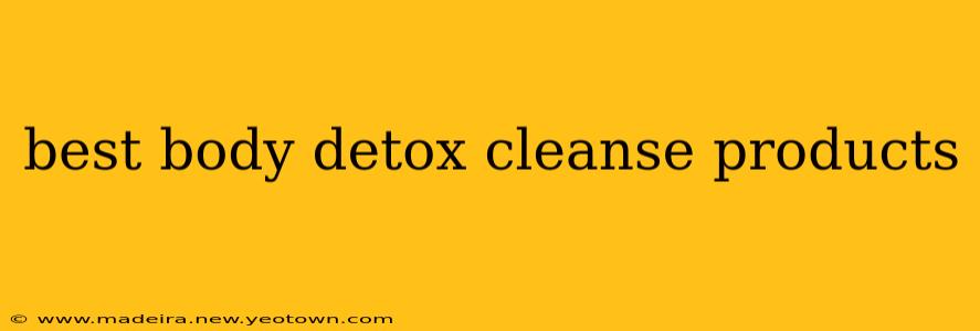 best body detox cleanse products