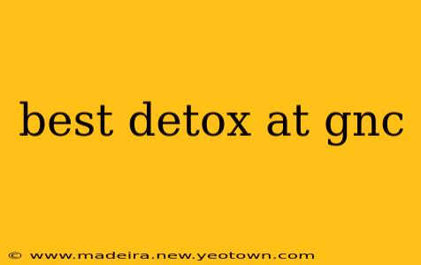 best detox at gnc