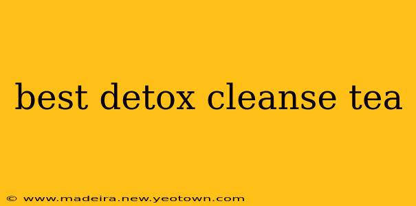 best detox cleanse tea
