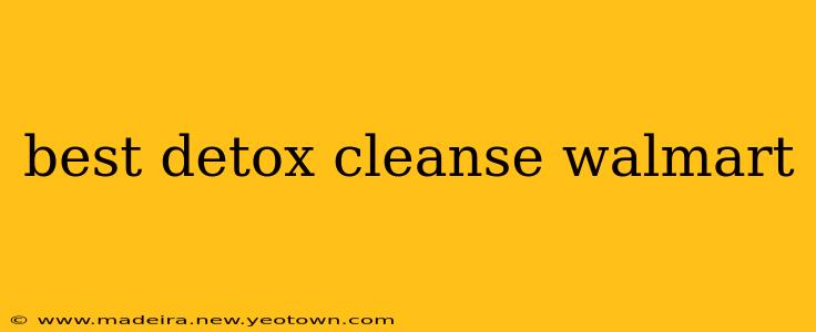 best detox cleanse walmart