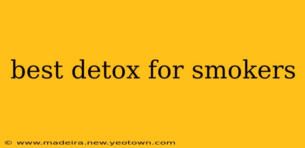 best detox for smokers