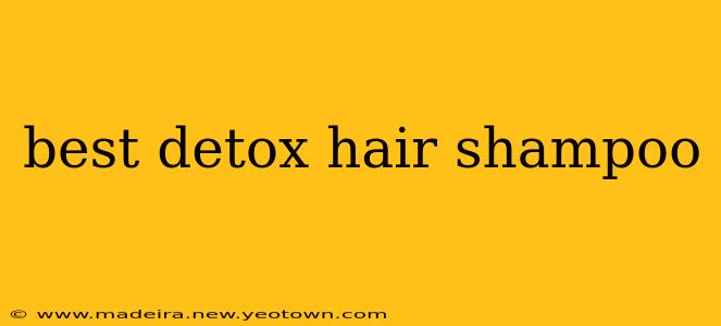 best detox hair shampoo
