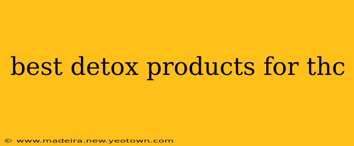 best detox products for thc