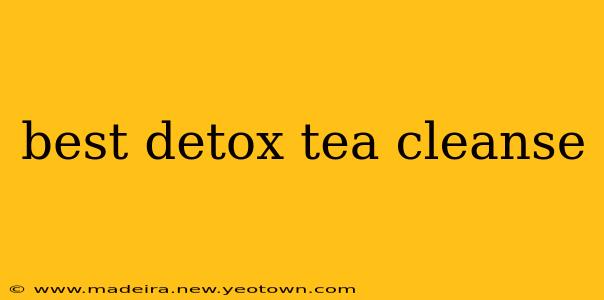 best detox tea cleanse