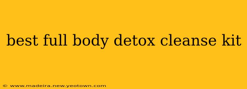 best full body detox cleanse kit