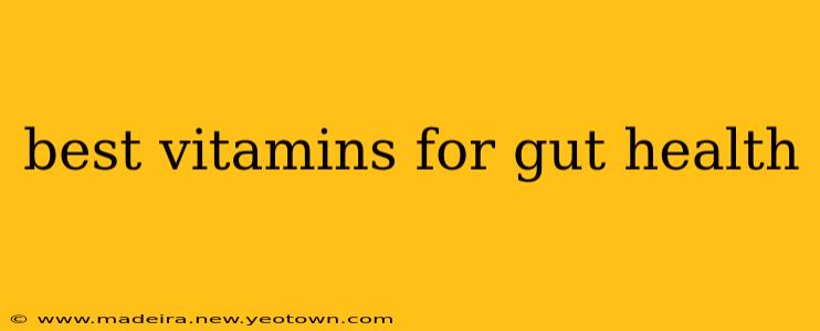 best vitamins for gut health