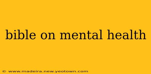 bible on mental health