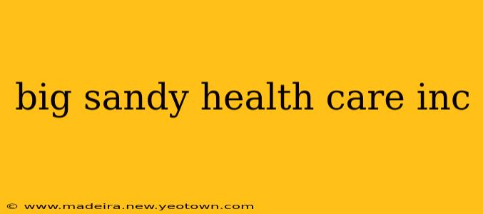 big sandy health care inc