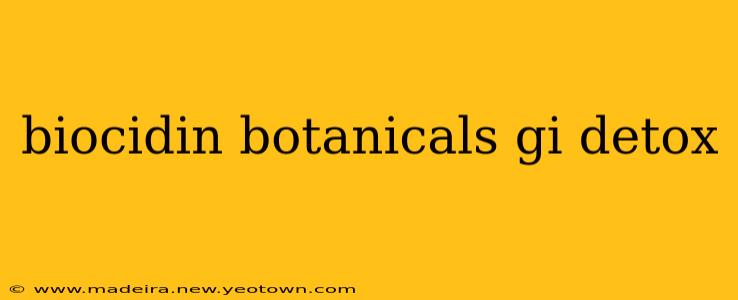 biocidin botanicals gi detox