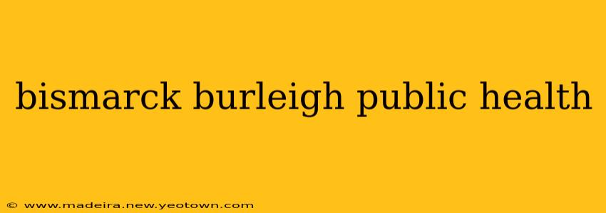 bismarck burleigh public health