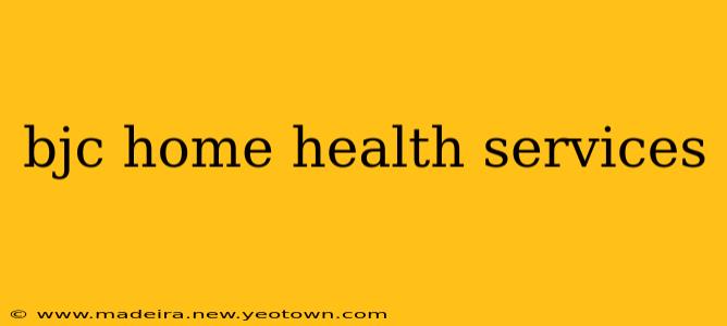 bjc home health services