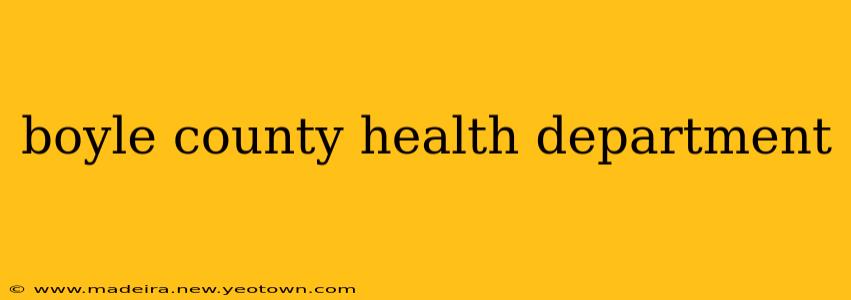 boyle county health department