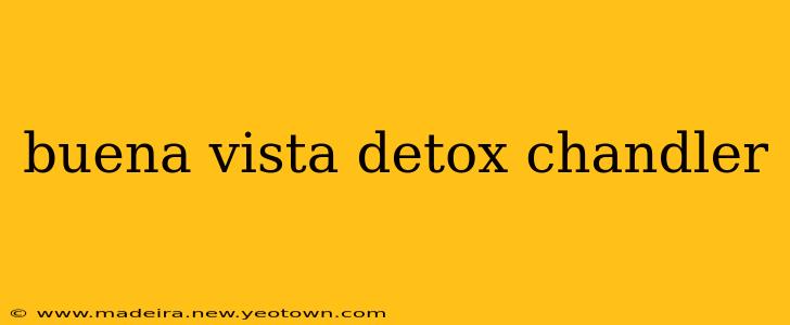 buena vista detox chandler