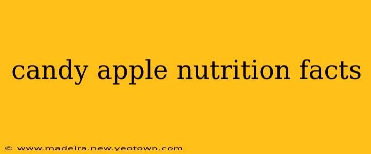 candy apple nutrition facts