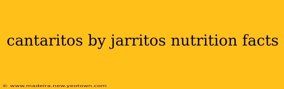 cantaritos by jarritos nutrition facts