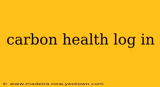 carbon health log in