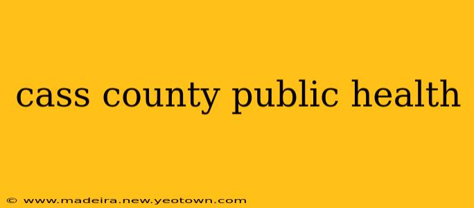 cass county public health