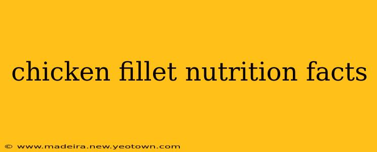 chicken fillet nutrition facts