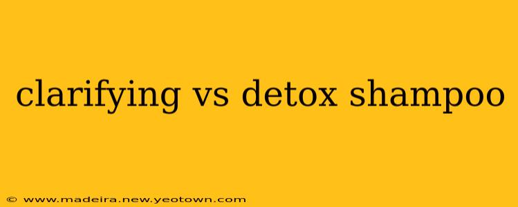 clarifying vs detox shampoo