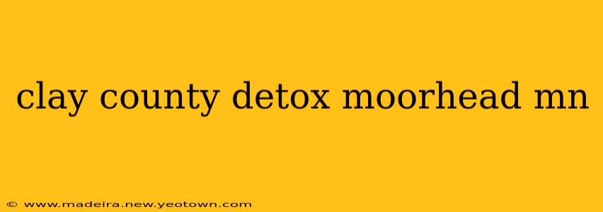 clay county detox moorhead mn