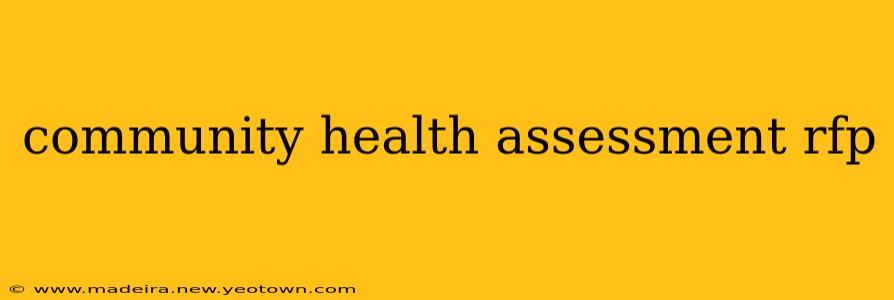 community health assessment rfp