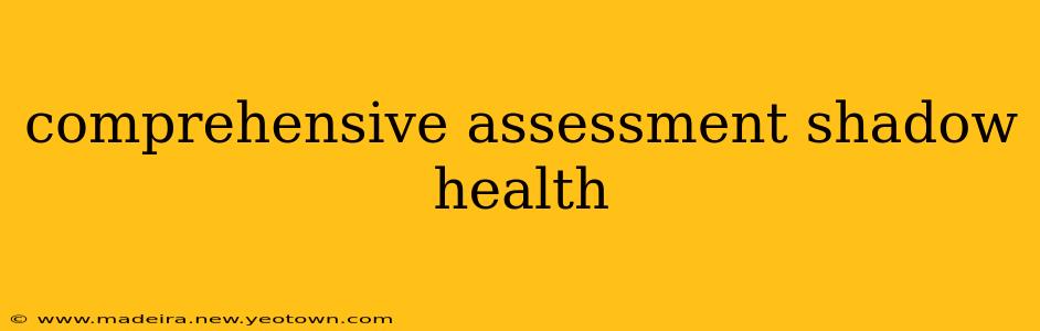 comprehensive assessment shadow health