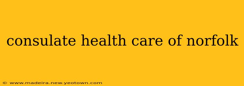 consulate health care of norfolk
