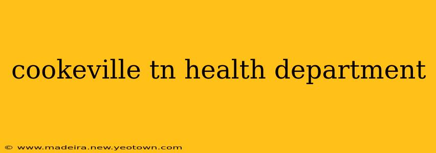 cookeville tn health department