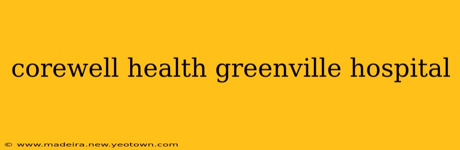 corewell health greenville hospital