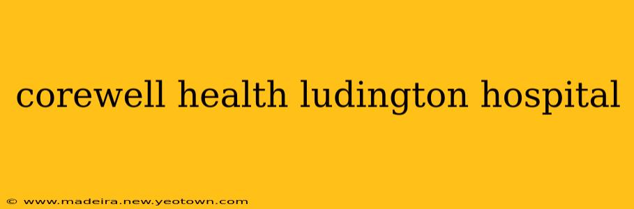 corewell health ludington hospital