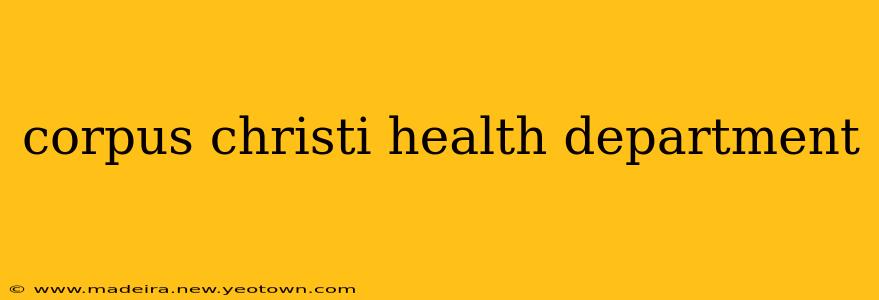 corpus christi health department
