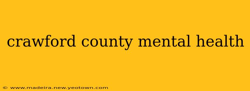 crawford county mental health