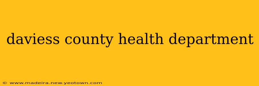 daviess county health department